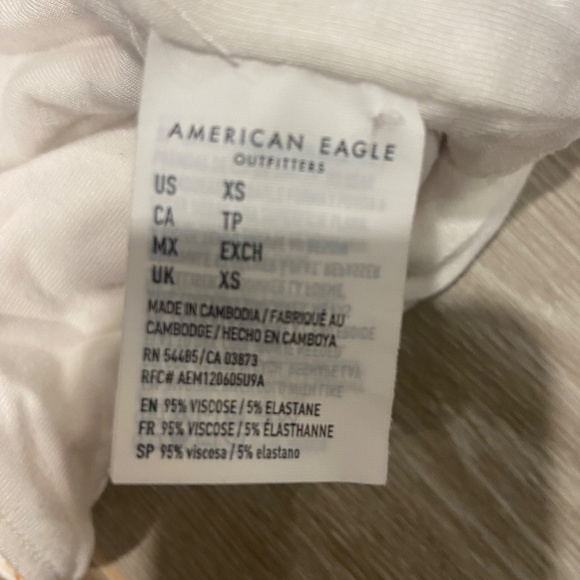Reversible American Eagle Tube Top- Small - Picture 3 of 4
